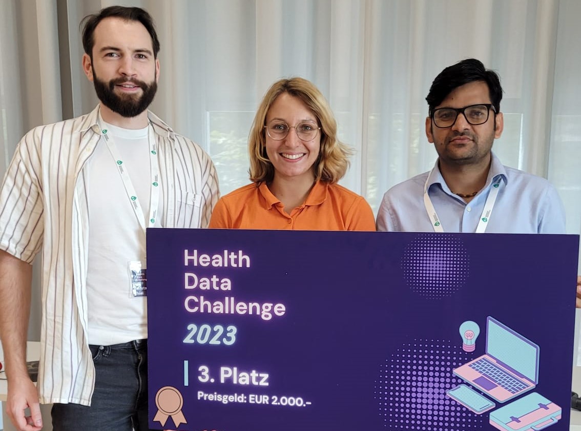 Health Data Challenge 2023 | 3. Platz für das Team Salzburg - SBG3